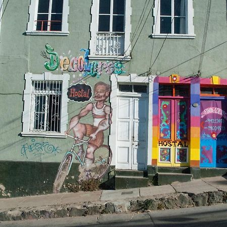 De Colores Hostal Valparaíso Exterior foto